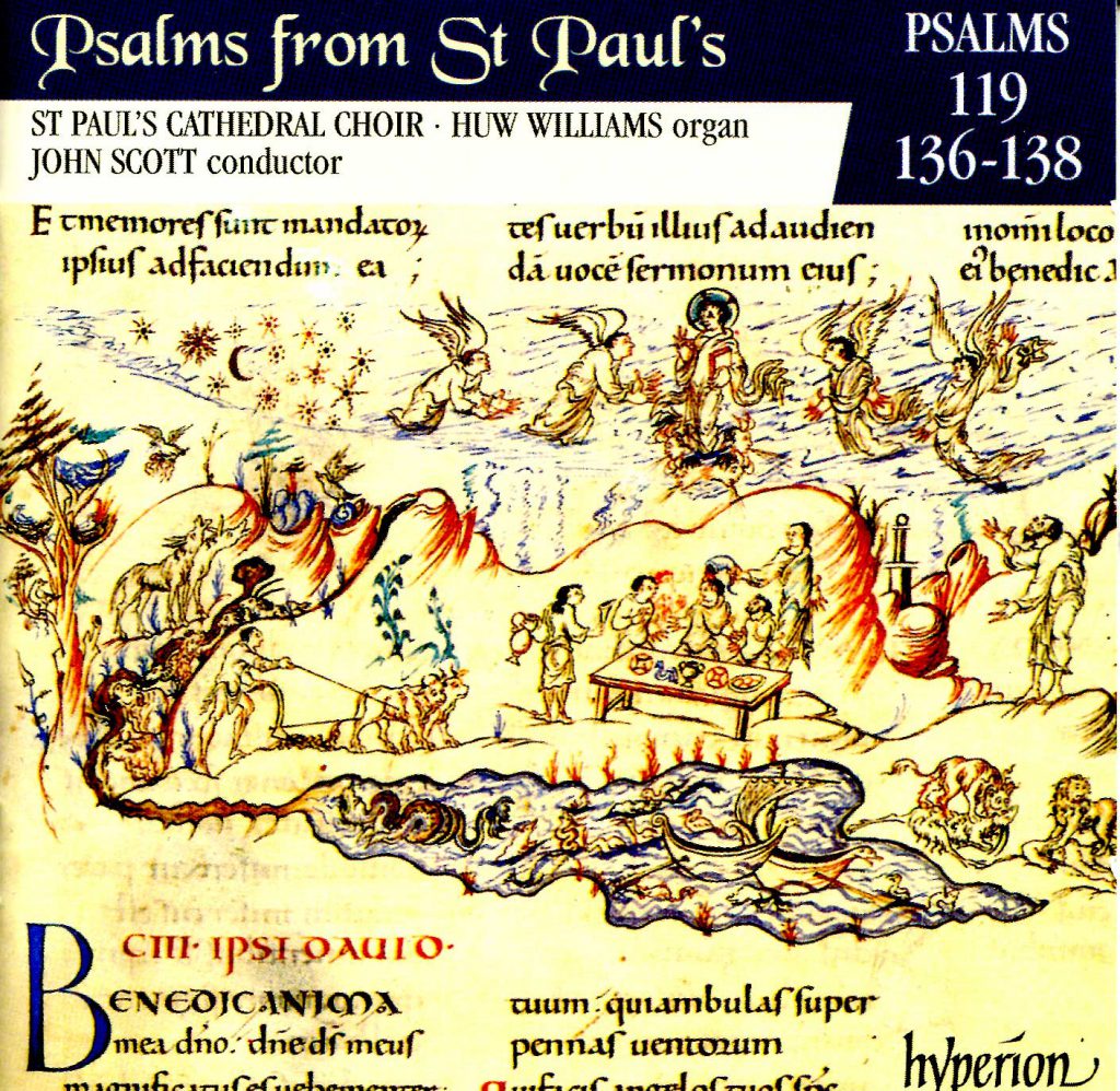 CD liner notes front cover "Psalms from St Paul's" - Volume 11