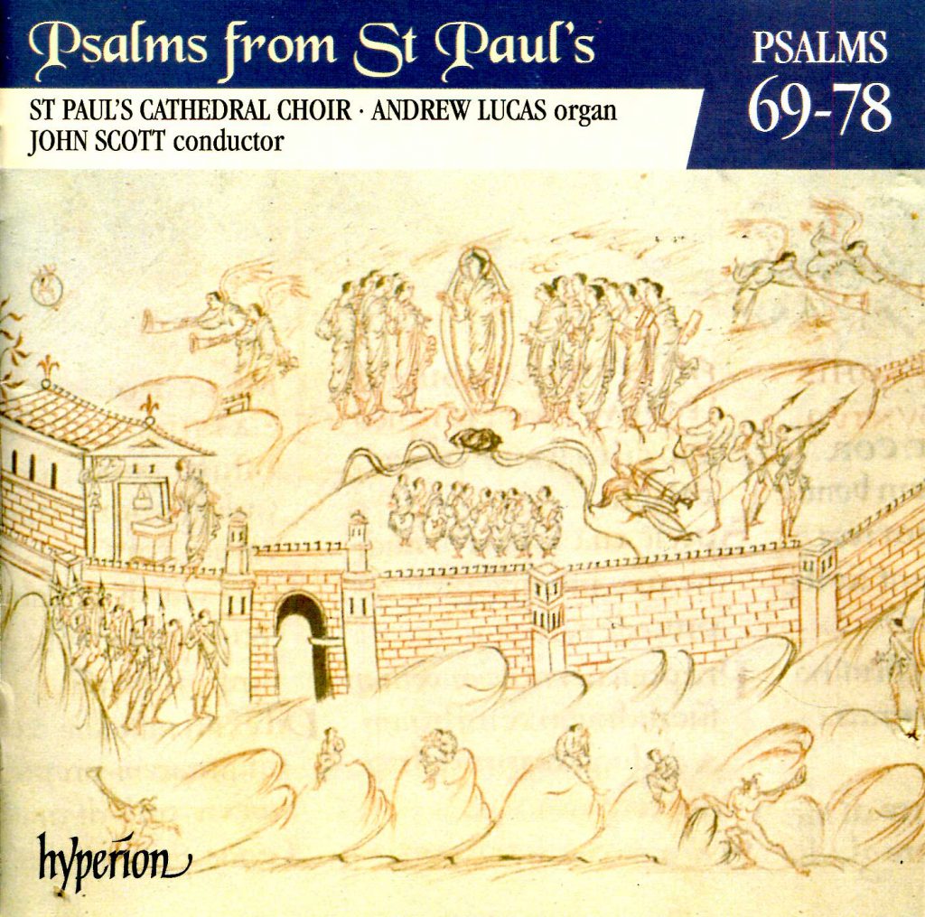 CD liner notes front cover "Psalms from St Paul's" - Volume 6