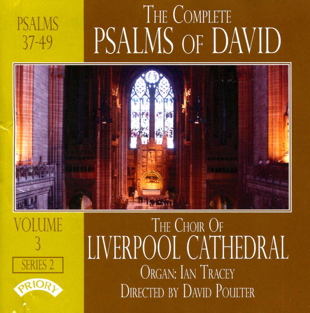 CD liner notes front cover "The Complete Psalms of David" - Series 2, Volume 3