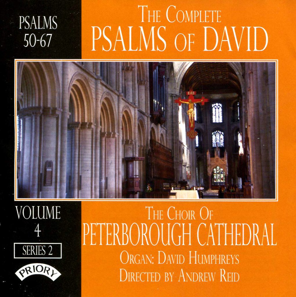 CD liner notes front cover "The Complete Psalms of David" - Series 2, Volume 4