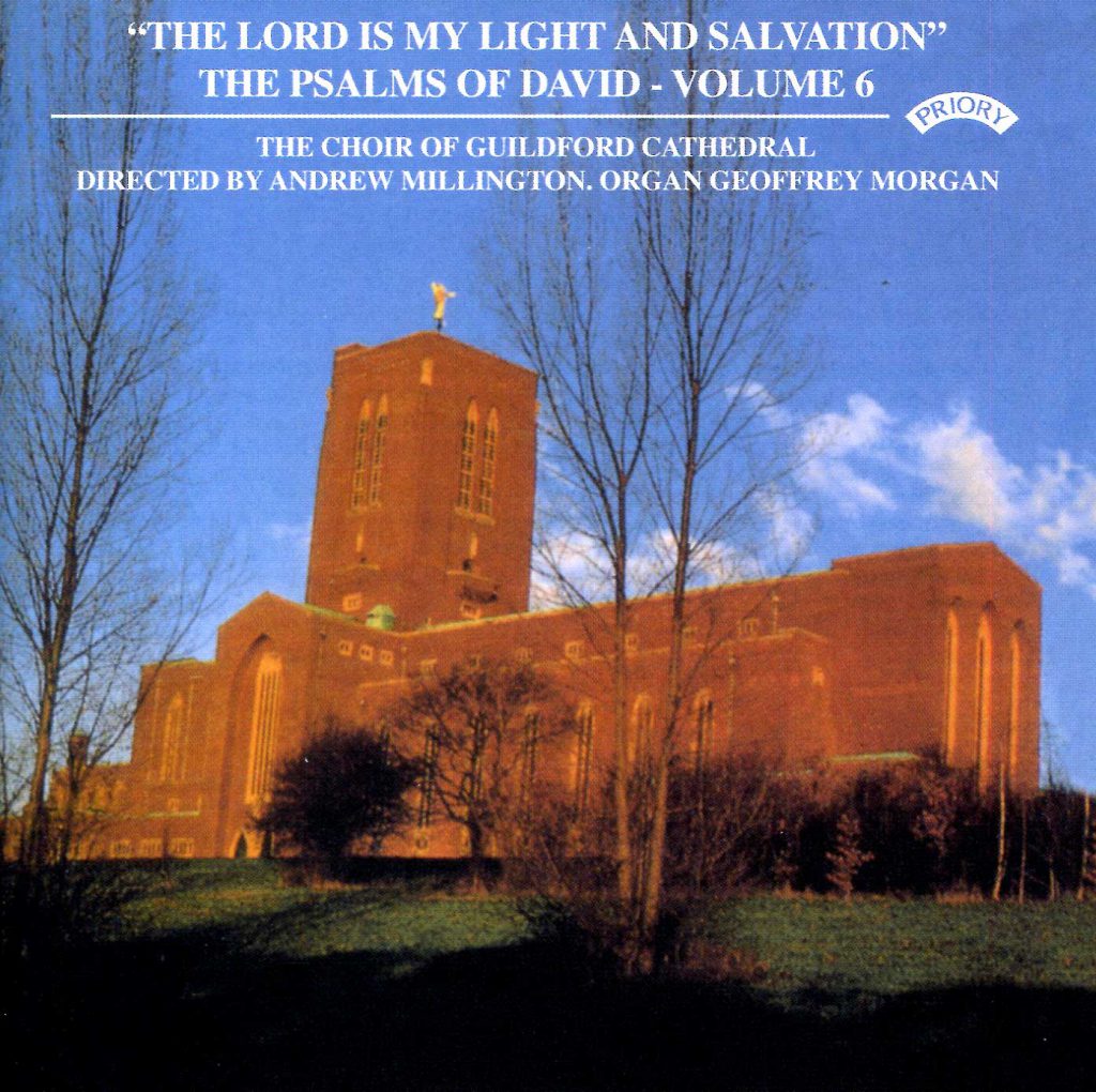 CD liner notes front cover "The Lord is my light and my salvation - The Psalms of David" - Series 1, Volume 6