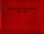 Photograph of the front cover of an early Leicester Cathedral Chant Book